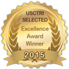 We received the 2015 United States Excellence Award by the US Commerce & Trade Research Institute.